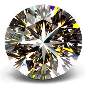 Sparkling Round Diamond Png 2 PNG image