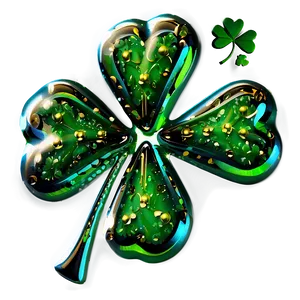 Sparkling Shamrock PNG 05242024