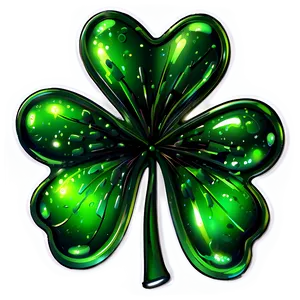 Sparkling Shamrock PNG Mve65