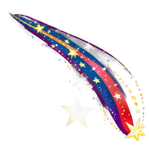 Sparkling Shooting Star Illustration Png 59 PNG image