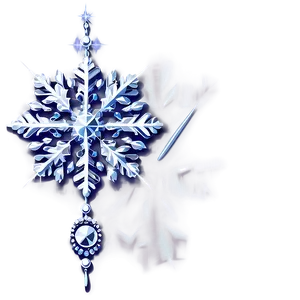 Sparkling Snowflake Decoration Png Mhp60 PNG image