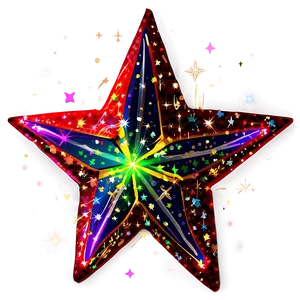 Sparkling Star Clipart PNG 06202024