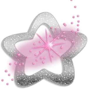 Sparkling Star Glitter Effect