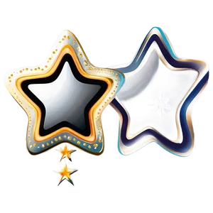 Sparkling Star Outline Png 05252024 PNG image