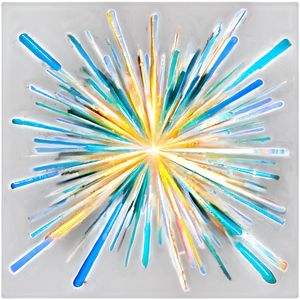 Sparkling Starburst Overlay PNG Bwe