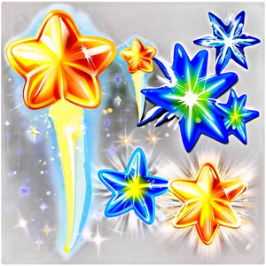 Sparkling Stars Png Uxf PNG image