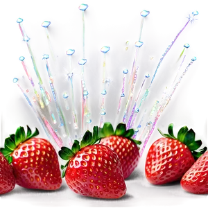 Sparkling Strawberry PNG Duf42 PNG