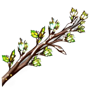 Sparkling Twig Png Ngf PNG image