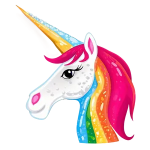 Sparkling Unicorn Clipart Png Lvf PNG image