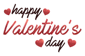 Sparkling Valentines Day Greeting