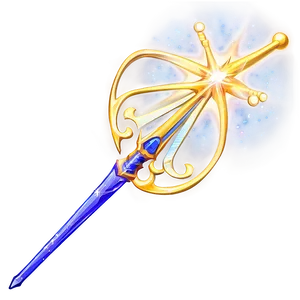 Sparkling Wand PNG Wfm62 PNG
