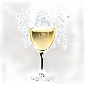 Sparkling White Wine Bubbles Png 73 PNG image