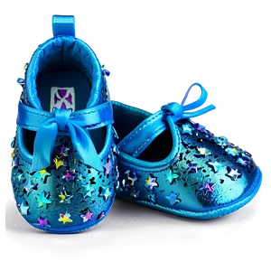 Sparkly Baby Shoes PNG Pod