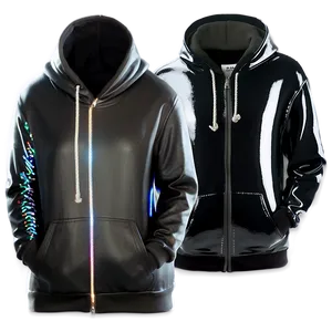 Sparkly Hoodie Strings PNG Tkt41