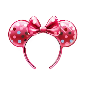 Sparkly Minnie Mouse Ears Png 06132024 PNG image