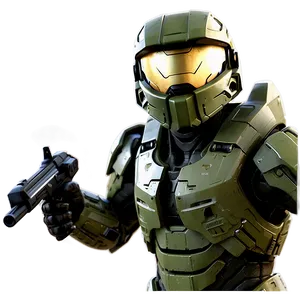Spartan 117 Master Chief PNG Jpa