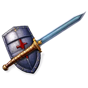 Spartan Sword And Shield Png 06252024 PNG image