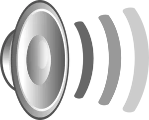Speaker Sound Waves Icon PNG image