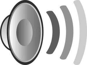 Speaker Sound Waves Icon PNG image