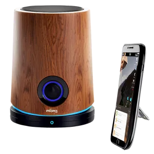 Speaker With Smartphone Dock Png Qwv56 PNG image