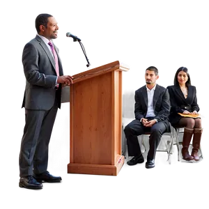 Speaking And Presentation PNG 14