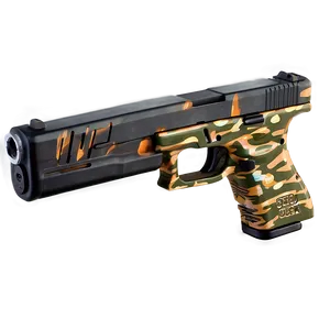 Special Edition Glock Firearm Png Yib29 PNG image