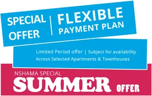 Special Summer Offer Advertisement PNG image