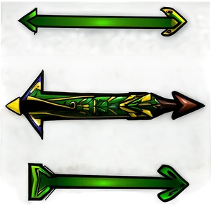 Specialty Arrow Doodle PNG 06122024 PNG