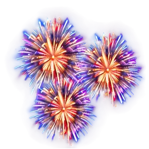 Spectacular Celebration Fireworks Show PNG 05232024