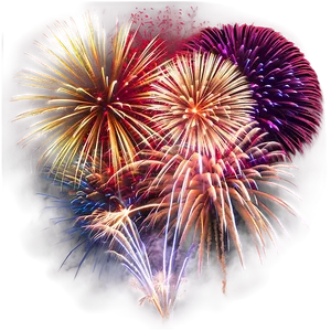 Spectacular Celebration Fireworks Show PNG 05232024