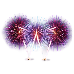 Spectacular Celebration Fireworks Show PNG Trj
