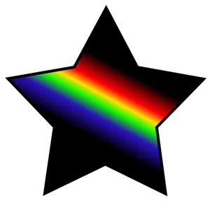 Spectrum Warp Abstract PNG image