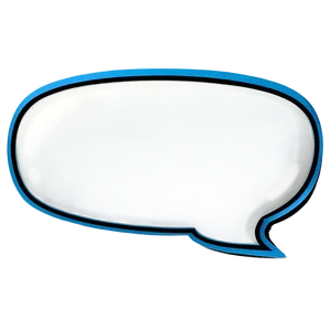 Speech Bubble Balloon PNG 06122024 PNG
