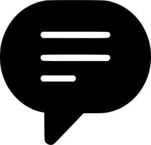 Speech Bubble Icon Graphic PNG image