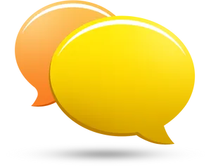 Speech Bubbles Graphic PNG image