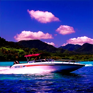 Speed Boat Adventure PNG Erl