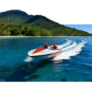 Speed Boat Adventure PNG Xab