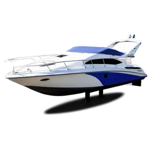 Speed Boat Docked PNG 06282024