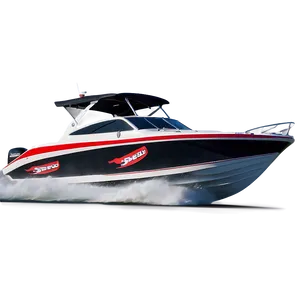 Speed Boat Fishing PNG Xax