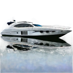 Speed Boat Reflection PNG Qad62 PNG