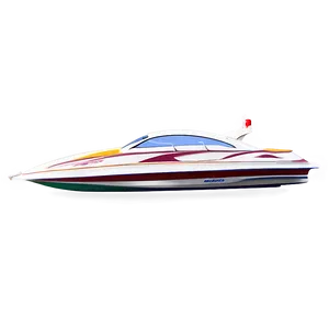 Speed Boat Top View PNG Lss PNG