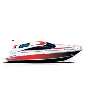 Speed Boat Vector PNG 06282024