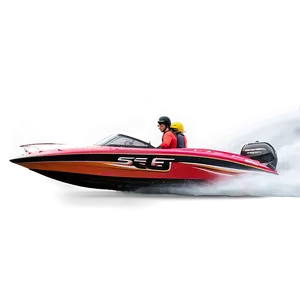 Speed Boat With People PNG Bnr74 PNG