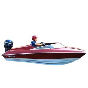 Speed Boat With People PNG Hsh80 PNG