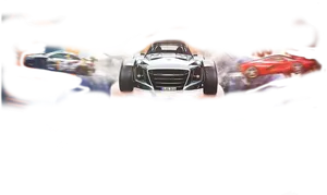 Speeding Cars Artistic Blur Effect