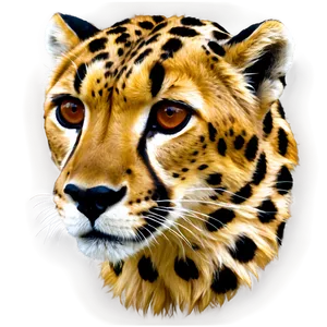 Speedy Cheetah PNG 72