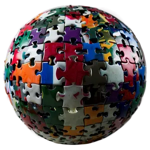 Spherical Puzzle Ball Png Lda PNG image