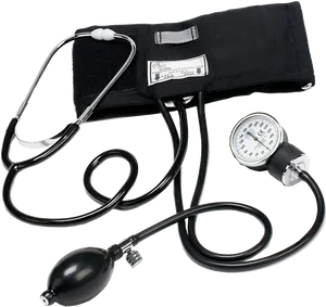 Sphygmomanometerand Stethoscope PNG image