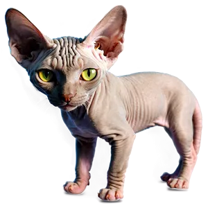 Sphynx Cat A PNG image