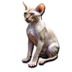 Sphynx Cat C PNG image